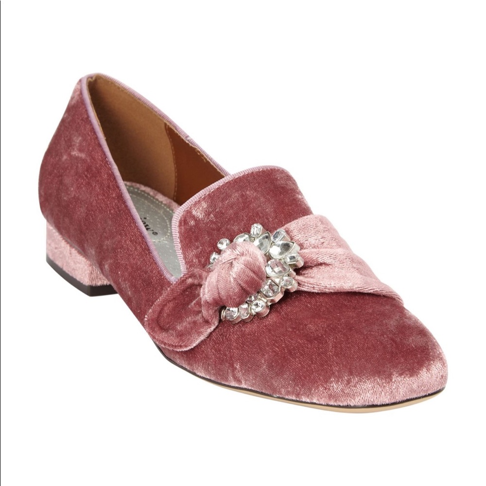 NWT Corrina Velvet Flats/Loafers size 10